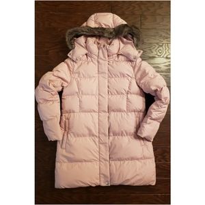 Talbots Down Alternative Puff Coat with Faux Fur